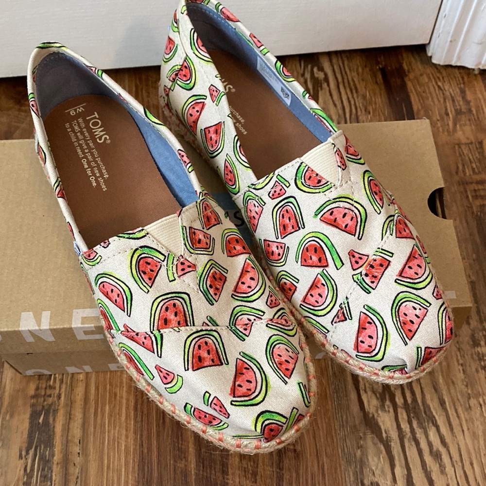 Toms Classic Watermelon Print